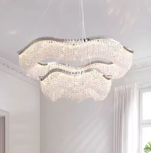 Zèle éclairage suspension lumières boîte de nuit maison lustre en cristal chinois moderne lumière - Product Image 5