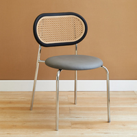 Chaises de salle à manger modernes haut de gamme, très vendues, pour la maison, le bureau, le restaurant, rembourrées, pour appartement et salle de sport