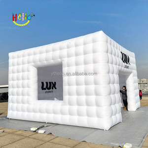 Commercial Blow up Airtight <strong>Inflatable</strong> <strong>Cube</strong> <strong>Tent</strong> White <strong>Inflatable</strong> Square Marquee <strong>Tent</strong> for Wedding Party Event - Product Image 6