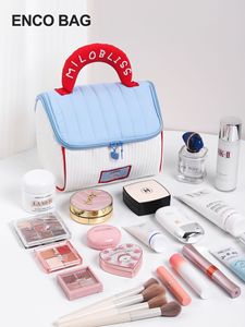 High-End Women Fashion Cosmetic <b>Case</b> Candy Pattern 20-35L Soft Handle Daily Use Travel Portable Storage Bag Zipper Closure Made - Product Image 3