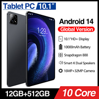 Tablet Pad 6S de 11 Pulgadas con Función de Llamadas, 12GB+512GB, 32MP, 8000mAh, 5G LTE, WiFi, FM, GPS, Doble SIM+TF, Desbloqueo Facial, Multilingüe