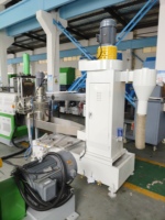 Machine de granulation de déchets plastiques (PP, HDPE, LDPE) avec découpe à anneau d'eau, ligne de pelletisation de type compacteur, granulateur de recyclage