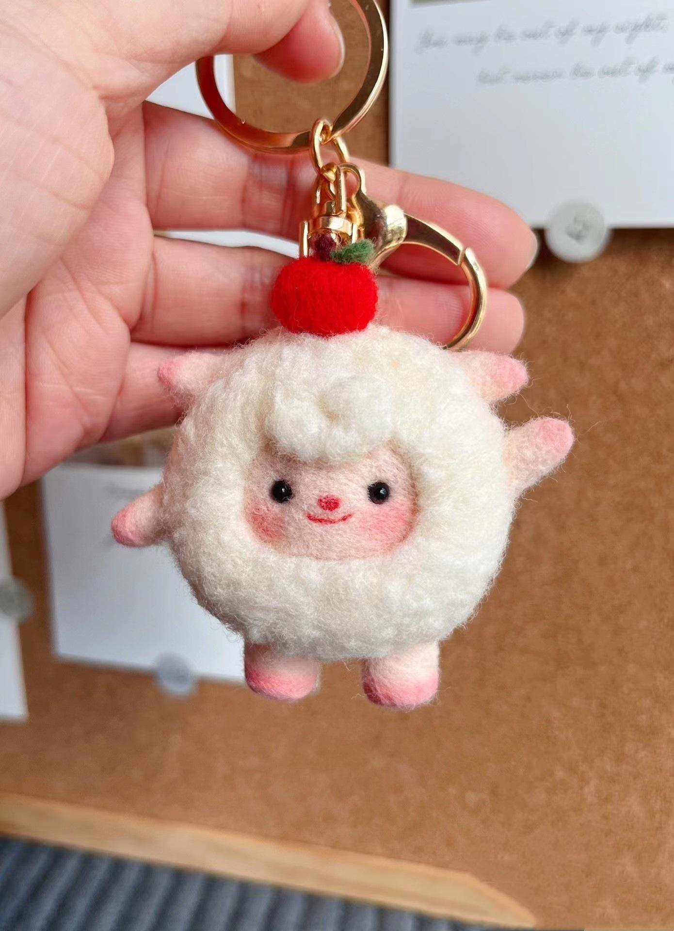 Lazy material bag keychain-including production tutorial tools