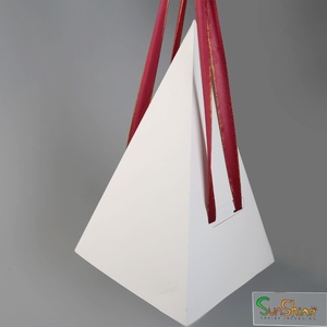 Cajas Piramidales de Cartón para Pasteles y Postres con Logotipo Personalizado Sunshine, Cajas Piramidales para Alimentos - Product Image 6