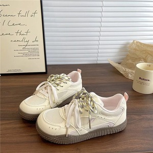 Chaussures en maille vintage de style coréen tendance et exclusives pour le printemps 2026, baskets polyvalentes et tendance à bout rond - Product Image 5