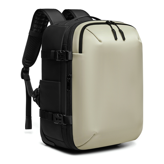 Vacuum Compression Backpack Expandable Water Repellent Large Capacity Travel  Backpack for Outdoor Hiking Camping Daily Use