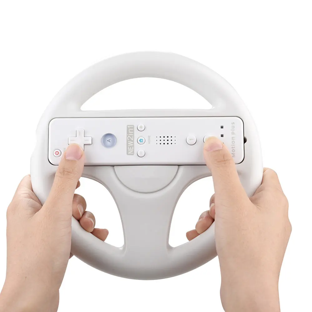 Volante da corsa di alta qualità per la ruota del telecomando Nintendo Wii Mario kart