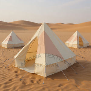 Tente pyramidale de qualité supérieure, fabrication sur mesure, prix de gros, toile de coton, design hydrofuge - Product Image 2