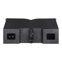 Système de sonorisation Line Array actif/passif professionnel pour spectacles en plein air, mariages, avec deux enceintes de 12 pouces, design personnalisé