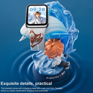 Original <span class=keywords><strong>band</strong></span> 8 Pro genshin impact Edition 1.74 "AMOLED Screen GPS Xiao <span class=keywords><strong>Mi</strong></span> สายรัดข้อมือ5ATM กันน้ำ - Product Image 5
