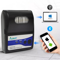 OCPP-M06 OCOM Mini Printer Saku Portabel untuk Tiket, Faktur, POS, Impresora 58 MM, Printer Thermal Mobile 58mm