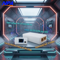 ANPA Hot Selling 10/100Mbps POE Switch Repeater 3 Port Extender Network Switch AP-102JL Tersedia di Stok