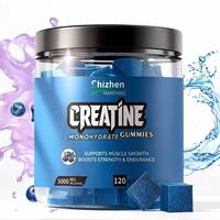 Gummies de créatine OEM/ODM monohydrate pour adultes : favorise la croissance musculaire, augmente la force et l'endurance
