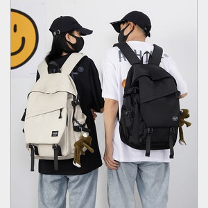 Nueva Mochila Impermeable Unisex de Gran Capacidad, Transpirable, con Correas de Hombro Curvas de Nailon y Poliéster, Estilo INS, para Viajes - Product Image 3