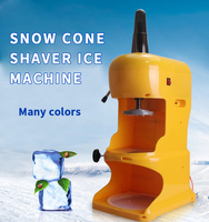 Machine industrielle de broyeur de glace de cuisine commerciale/machine de broyeur de glace pour faire la glace gola/machine de broyeur de glace