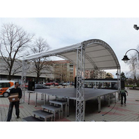 Gran oferta, armazón de iluminación de escenario de aluminio estable para eventos, armazón de arco de escenario de aluminio para concierto
