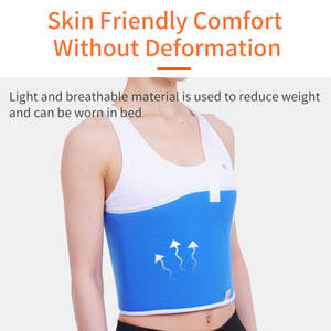 Faja de Soporte Torácico Ajustable para Reducir el <span class=keywords><strong>Dolor</strong></span> <span class=keywords><strong>en</strong></span> la Caja Torácica, Cinturón de Protección para <span class=keywords><strong>Costillas</strong></span> Doloridas o Dislocadas - Product Image 3