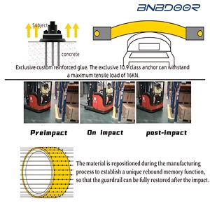 חם מכירת רכב להולכי רגל מופע ללכת kart מחצים הגדר גמישה מגן לרסק כביש פלסטיק - Product Image 2