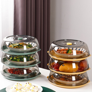 Couverture alimentaire pliable et respirante en plastique pour grande <span class=keywords><strong>table</strong></span> à manger, anti-poussière, anti-insectes, anti-mouches, type parapluie domestique - Product Image 4