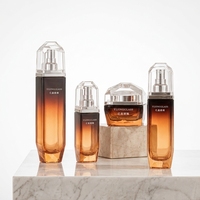 Flacon pulvérisateur vide personnalisé en verre pour sérum et crème, pot de crème pour la peau 50g 40ml 100ml 120ml, contenants d'emballage cosmétique en gros
