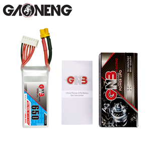 GNB GAONENG 650mAh 6S 22.2V 80C 160C XT30 RC LiPo แบตเตอรี่ FPV ชุดแบตเตอรี่สำหรับแข่งรถ - Product Image 6