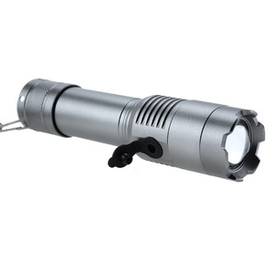 Lampe torche LED rétractable DaskFire XML T6 en alliage d'aluminium rechargeable avec zoom pour patrouille nocturne en extérieur - Product Image 4
