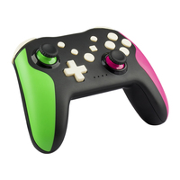 Control Inalámbrico BT para Nintendo Switch Pro, Ergonómico con Control de Movimiento y Doble Vibración Recargable