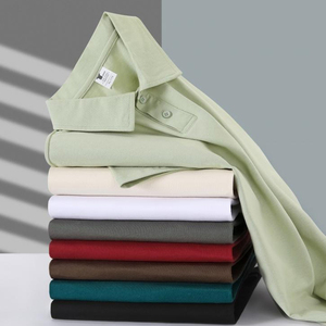 <span class=keywords><strong>T</strong></span>-shirt Polo Homme Personnalisé en Coton de Haute Qualité (96%) avec Logo, Respirant, Coupe Ample, Manches Courtes, Confortable, <span class=keywords><strong>T</strong></span>-shirts Polo Unisexe - Product Image 2