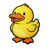 Patchs brodés personnalisés d'animaux, haute qualité, thermocollants, pour souvenirs de zoo, cadeaux, accessoires vestimentaires, emballés avec des cartes en papier