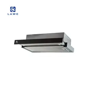 Lawe Under Cabinet Range Hood with LED light 4 Speed Gesture Sensing&Touch Control Panel Stainless Steel Kitchen Vent Slim hood