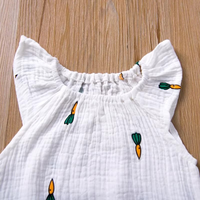 Combinaison bébé en coton à motifs géométriques pour nourrissons et tout-petits - Douce, respirante, triangulaire - Vente en gros et personnalisation
