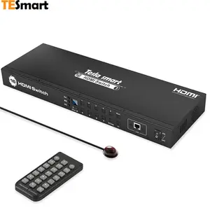 TESmart Công Tắc HDMI Bán Chạy Nhất Bộ ChuyểN ĐổI HDMI 16 Cổng 16X1 Bộ Chuyển Đổi Video Ma Trận Av Điều Khiển Từ Xa Hỗ Trợ IR