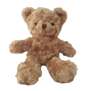 12Inch 30Cm Xinh Đẹp Trắng Và Nâu Cô Gái Mềm Nhồi Bông Pocket Plush Đồ Chơi Teddy Bear Với Dây Kéo