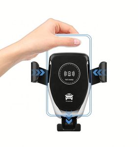 Hot Hot Hot Car <b>Wireless</b> Charger C12 Automatic Clamping Smart Infrared Sensor Air Vent Mount Phone Charger - Product Image 1