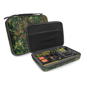 Oem tùy chỉnh sinh thái thân thiện lớn mềm ngụy trang cứng <span class=keywords><strong>EVA</strong></span> Trường hợp với pre-cut Foam Inlay không thấm nước GoPro máy ảnh mô hình túi - Product Image 1