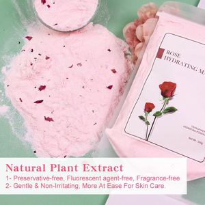 Poudre de masque en gelée éclaircissante aux herbes de Centella et à la Vitamine C pour tous types de peaux - Traitement éclaircissant DIY pour spa - Product Image 4