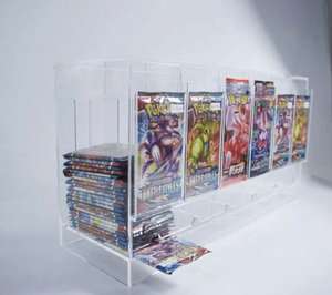 【人気商品】TCG アクリル製 ブースターパック ディスペンサー ディスプレイボックス 6スロット / 3スロット スタッカブル カードケース ポケモンTCG MTG 遊戯王用 - Product Image 4