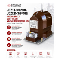 Transformateur de tension JDZX11-10GA/185 10kV intérieur en résine époxy pour spécifications de projet de poste de commutation
