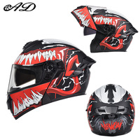 Nouveau casque de moto électrique ABS Dual Sport pour une utilisation universelle unisexe en hiver et quatre saisons
