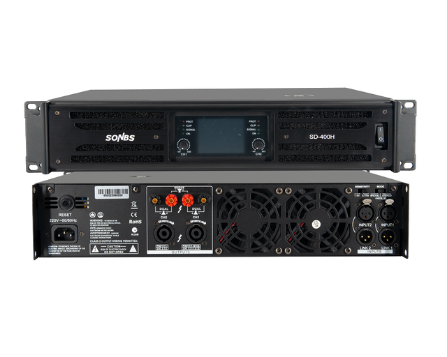 SD-400H OEM ODM for Club 2-channel Professional USB DSP Speaker System with Aluminum Frame and 3-Year Warranty