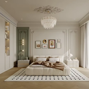 Solución Interior de Renovación de Casa Completa de Estilo Francés Moderno, Proyecto Llave en Mano Residencial de Alta Gama Personalizado para Villas y Hoteles - Product Image 1