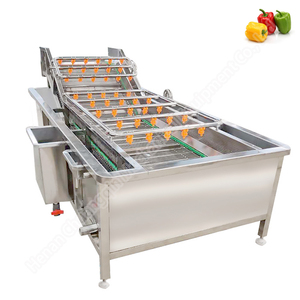 Machine à laver à ultrasons et à bulles Laveuse à bulles de légumes verts Machine automatique de nettoyage de bulles - Product Image 5