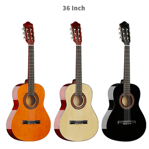 Guitarra Clásica de 36 y 39 Pulgadas al por Mayor, Guitarra Acústica para Principiantes con Cuerdas de Nailon y Madera Contrachapada, Directo de Fábrica, OEM, ODM, Económica - Product Image 5