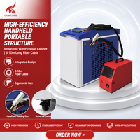 Machine de soudage laser à fibre portative CKMACHINE 3000W avec refroidisseur d'eau à double circuit pour le soudage de tôles automobiles
