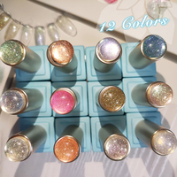 Fournisseur de gel à ongles au sucre MOBRAY OEM ODM, 12 couleurs, étiquette privée, gel à ongles à faire tremper, vernis à ongles LED, vernis à ongles sûr et sans danger pour la santé