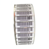 Étiquette de pneu adhésive de code à barres d'impression personnalisée Étiquette de type vulcanisation adhésive forte résistante à la chaleur haute température