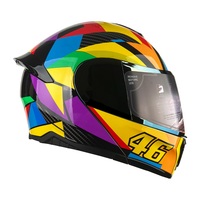 Helm Motor Flip Up LVCOOL LV115 Grosir Pabrik, Bersertifikasi DOT, Bahan ABS+EPS, dengan Pengunci Cepat dan Visor Ganda