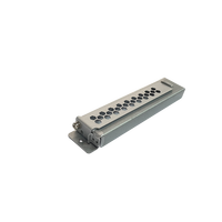 Composants de boîtier d'ordinateur de précision découpés au laser en tôle d'acier sur mesure Meirir, coque de boîtier 1U avec tolérance de 0,01-0,05 mm et MOQ 1 pièce