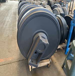 Ready to Ship 4717758 Guide <b>Wheel</b> High Mining Durability Four <b>Wheels</b> and One Belt Spare Parts for <b>CAT</b> 6020 Mining Excavator - Product Image 2