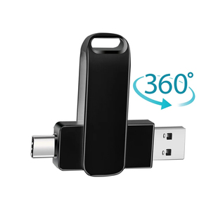 Yüksek kaliteli diskler Flash bellek Usb anılar küçük Usb bellek Pendrive <span class=keywords><strong>2</strong></span> In 1 döner Usb 3.0 <span class=keywords><strong>2</strong></span>.0 Otg tipi C Metal Usb Flash sürücü - Product Image 1